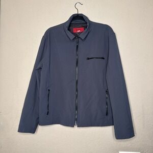 Hugo Boss Jacket Red Tag Large  Men's Field Charcoal Grey Preppy Stretch Utility